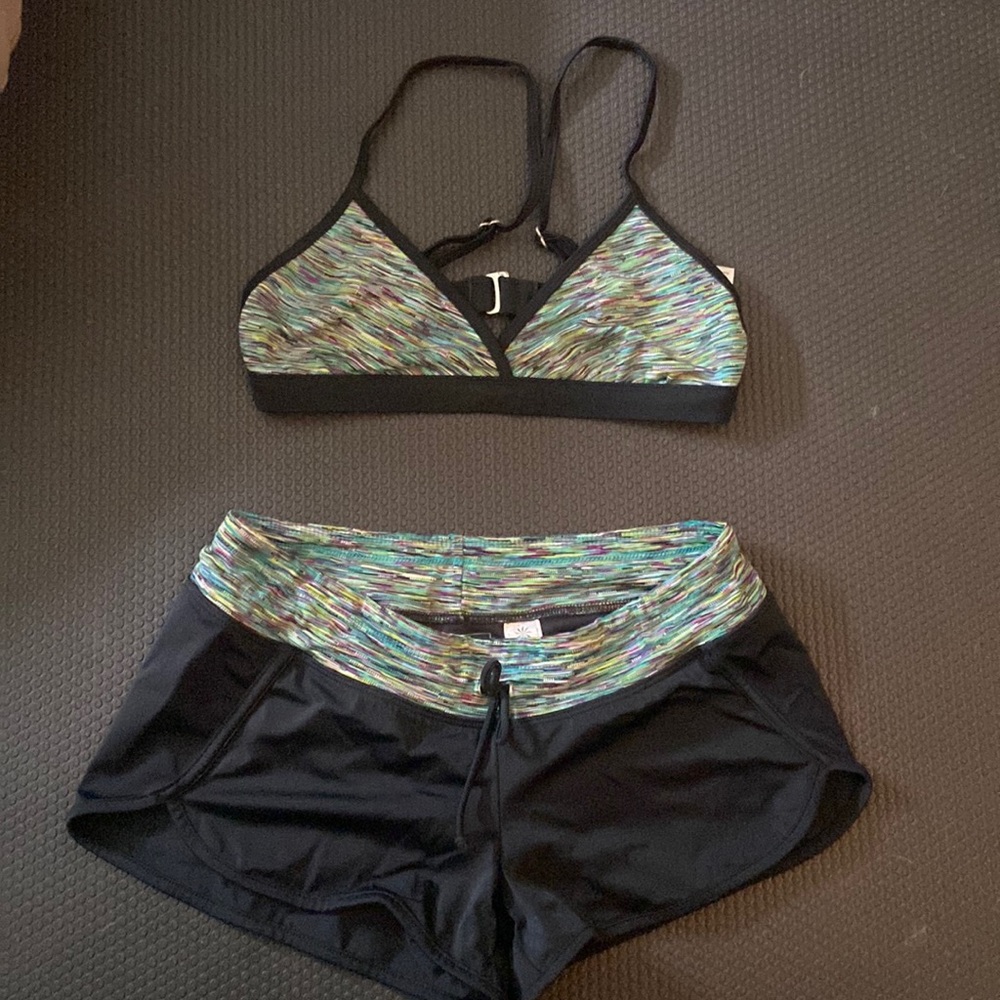 Athleta swimsuit boy short bottoms